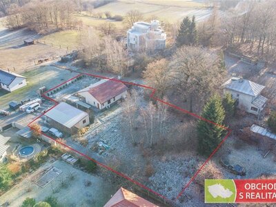 Ládeves u Kamenice, samostatný rodinný dům s velkým pozemkem 2.091 m2