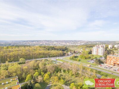 Praha / Troja, byt 3+KK s terasou a panoramatickým výhledem na Prahu!