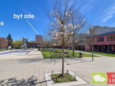 Praha / Lhotka, byt 2+KK u Novodvorská Plaza