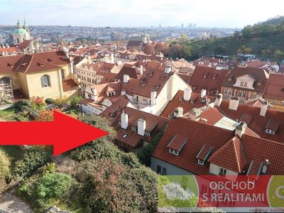 Praha - Malá Strana, byt 2+KK se zahradou