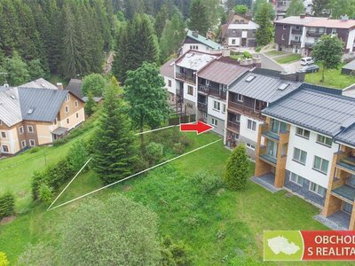 Pec pod Sněžkou, byt 2+1 / terasa, společná zahrada a lyžárna