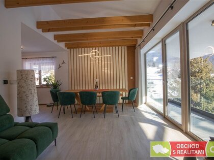 Pec pod Sněžkou, byt 6+kk, terasa, balkon, lyžárna a 2 x parkovací stání