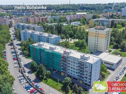 Praha / Vokovice, garáž 16 m2 na prodej